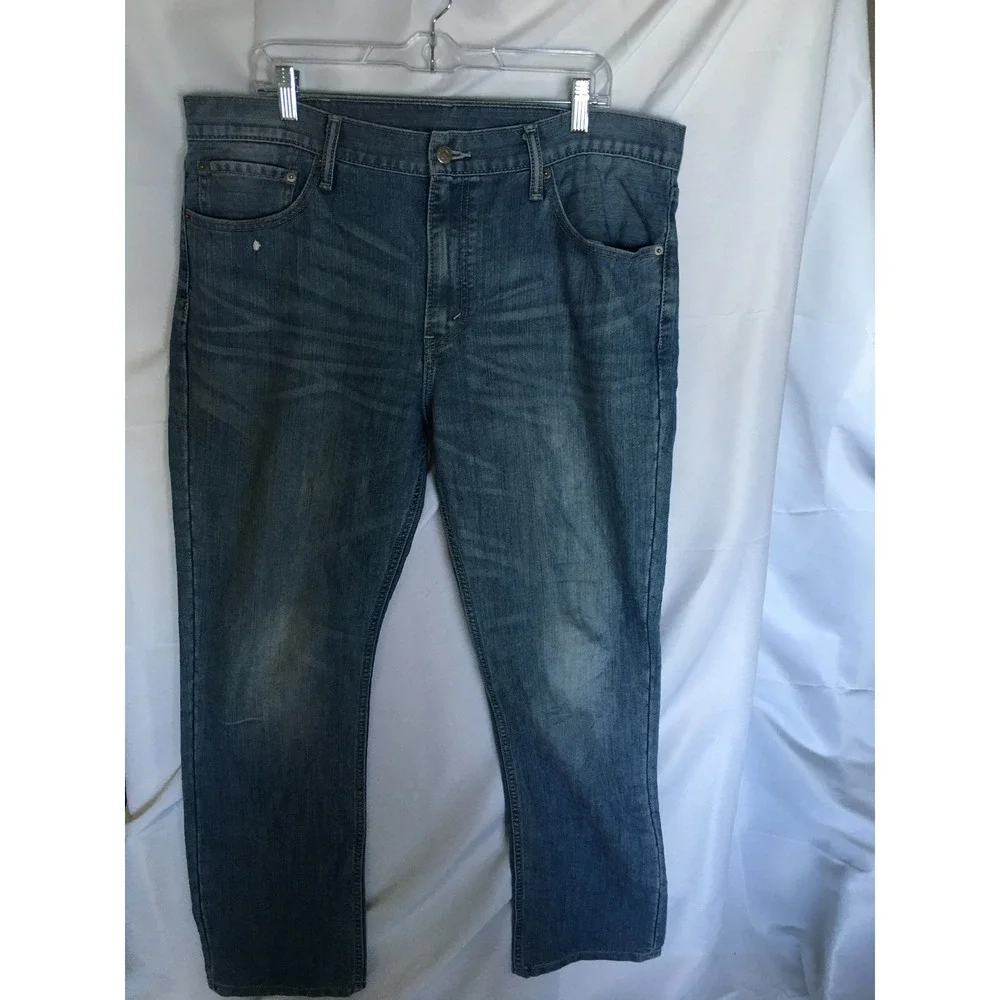 Levis 511 Slim Fit Jeans Mens Medium Wash Blue Denim Pants